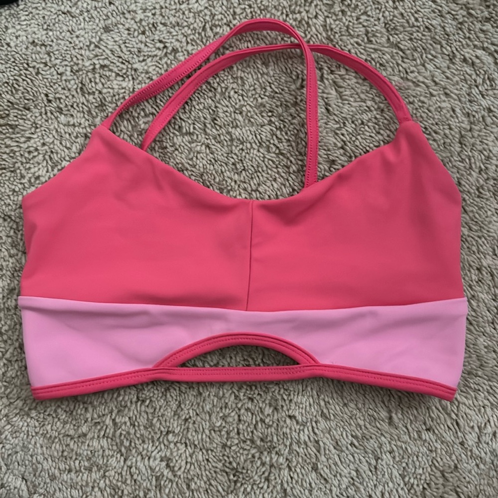 five dancewear motiv8 bra pink! adult small!